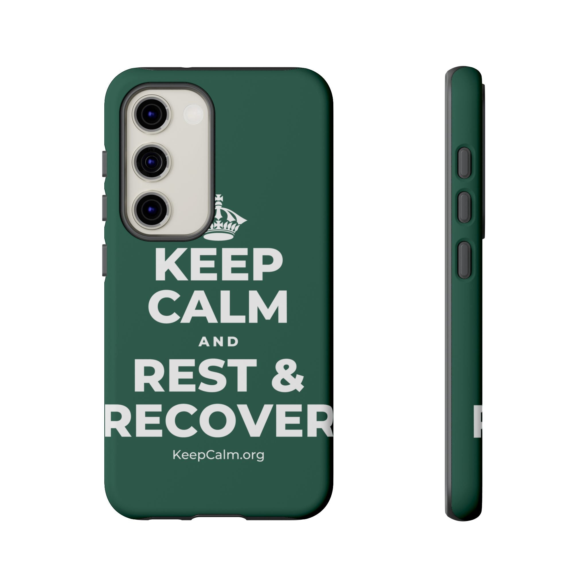 KEEP CALM AND REST & RECOVER Phone Case