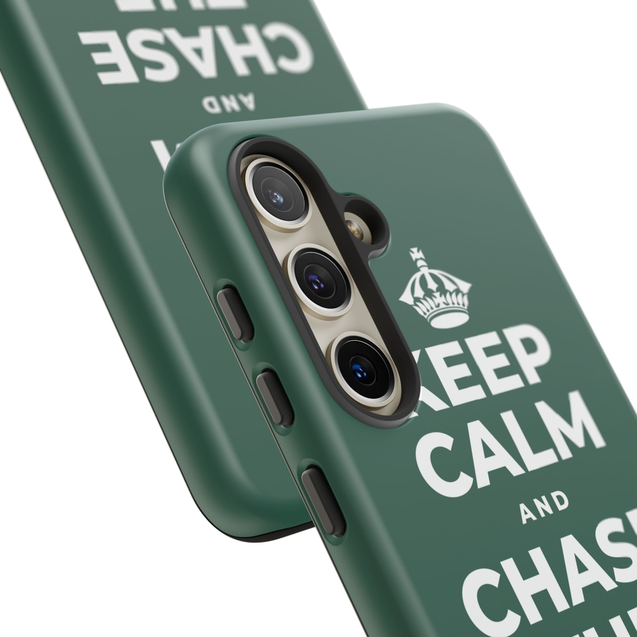 KEEP CALM AND CHASE THE LONG DAYS Phone Case