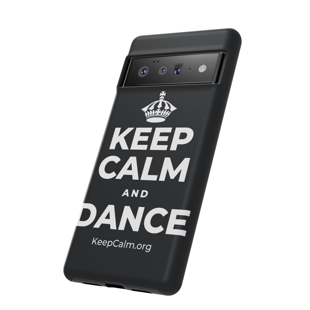 KEEP CALM AND DANCE Phone Case (Dark)