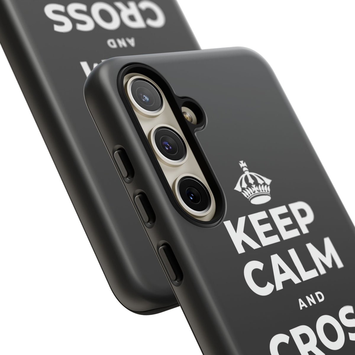KEEP CALM AND CROSS THE MILES Phone Case