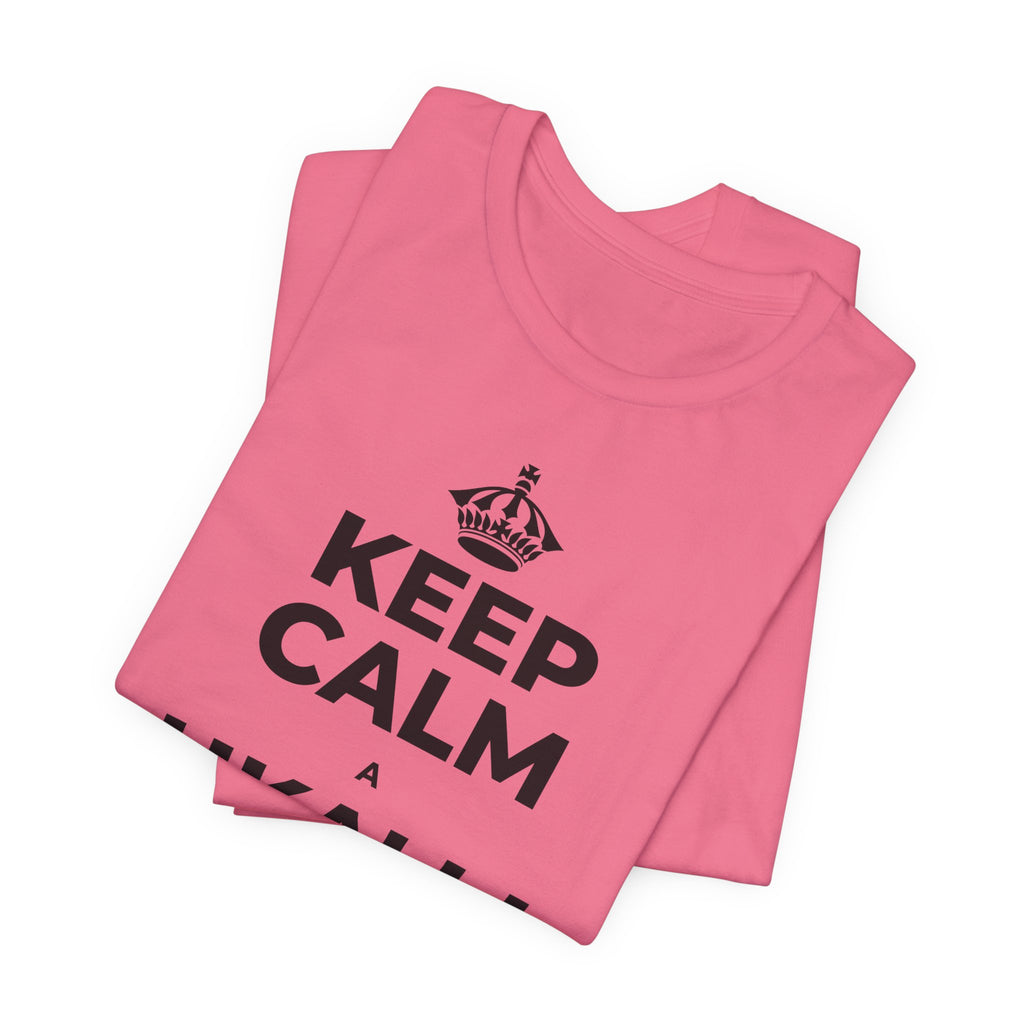 KEEP CALM A UKALI I KOU ʻĀLOHILOHI T-Shirt (Military Green–Autumn)
