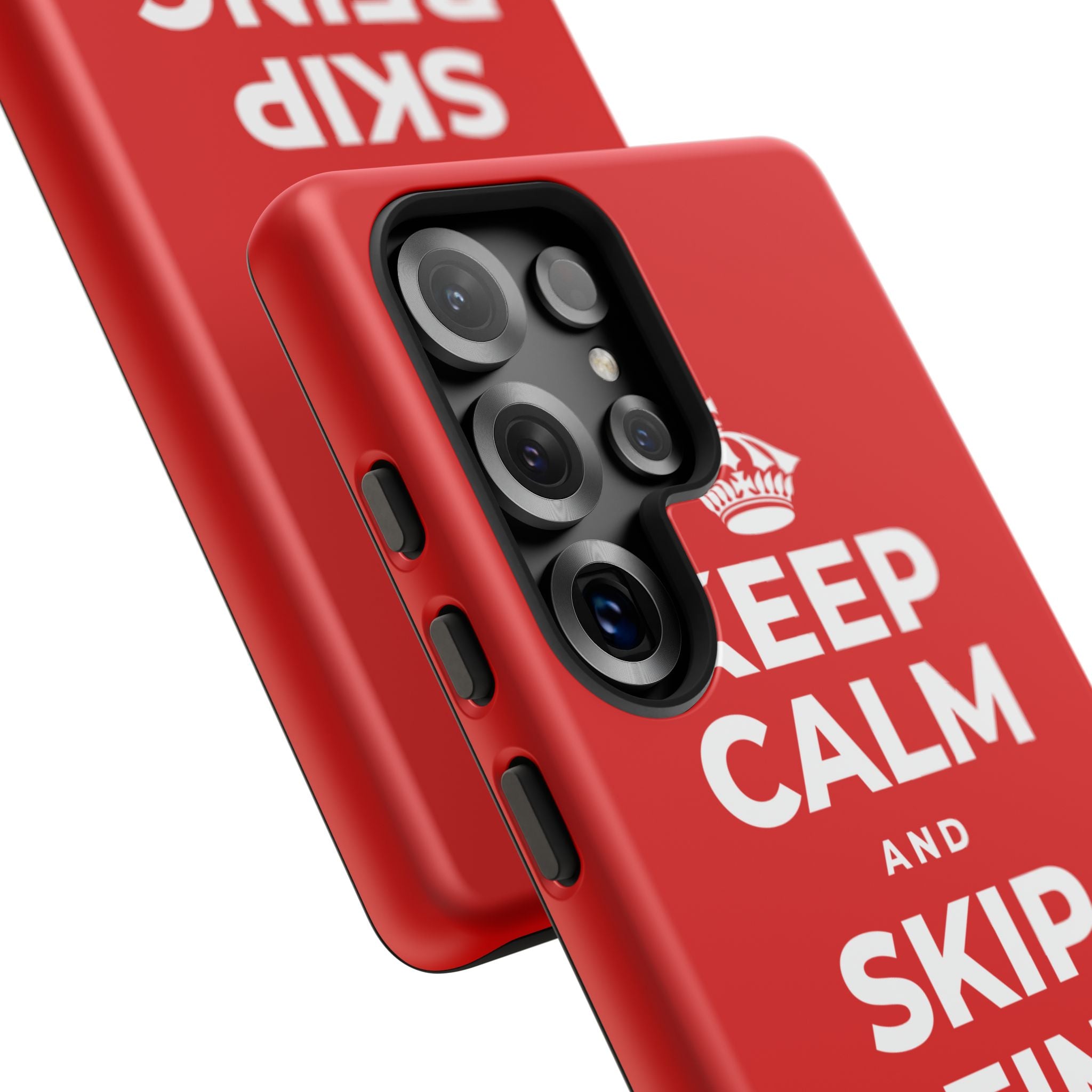 KEEP CALM AND SKIP BEING OKAY TODAY Phone Case