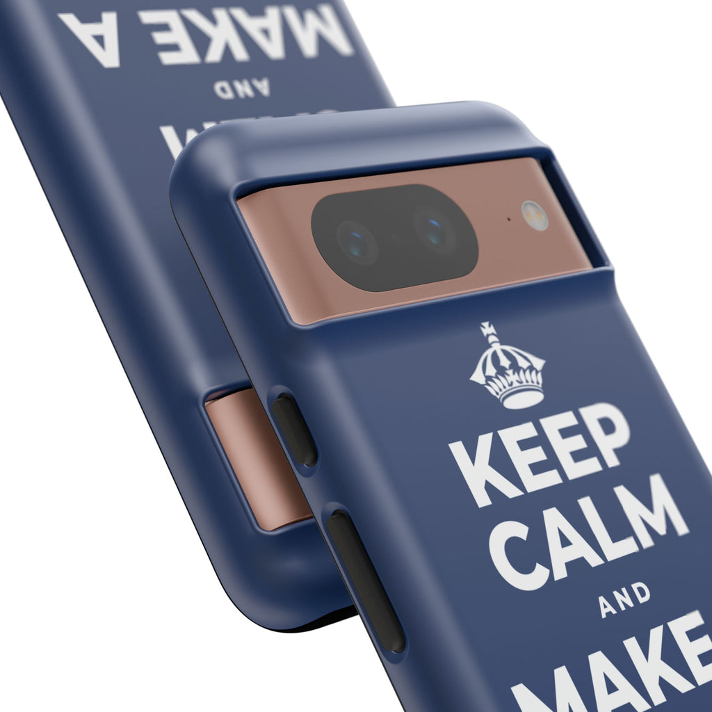 KEEP CALM AND MAKE A HAPPY MEMORY Phone Case