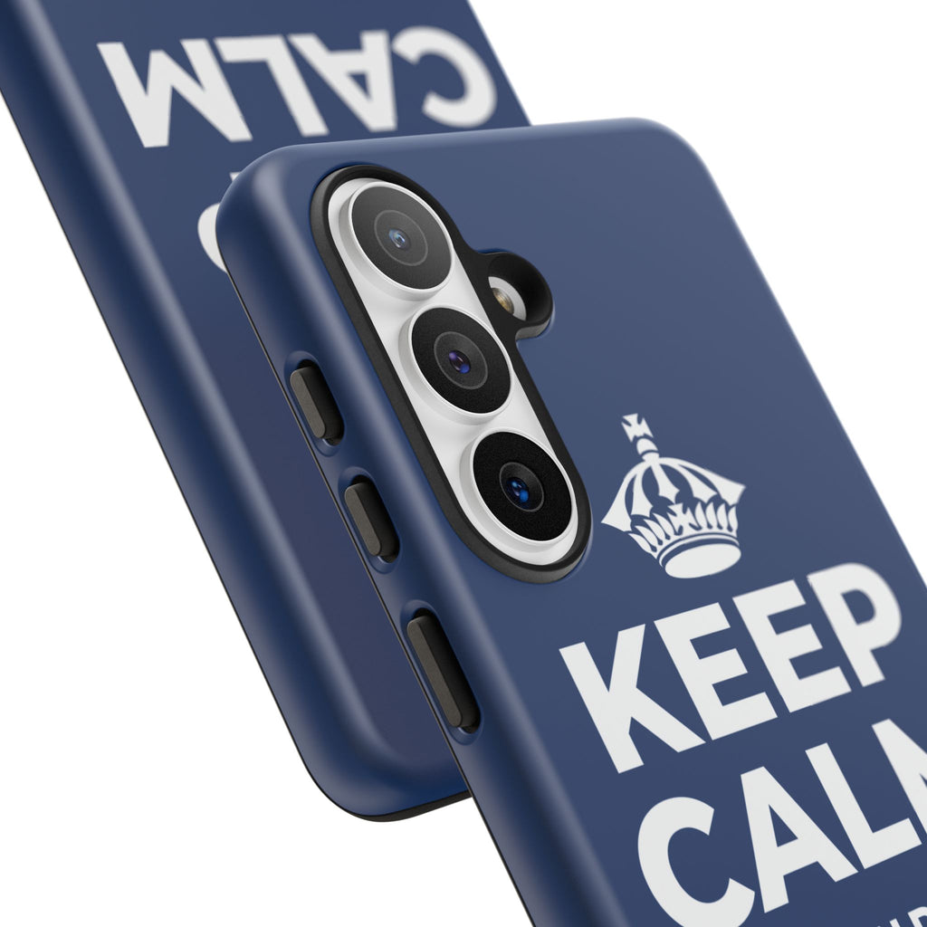 KEEP CALM AND 🐝 😄 Phone Case