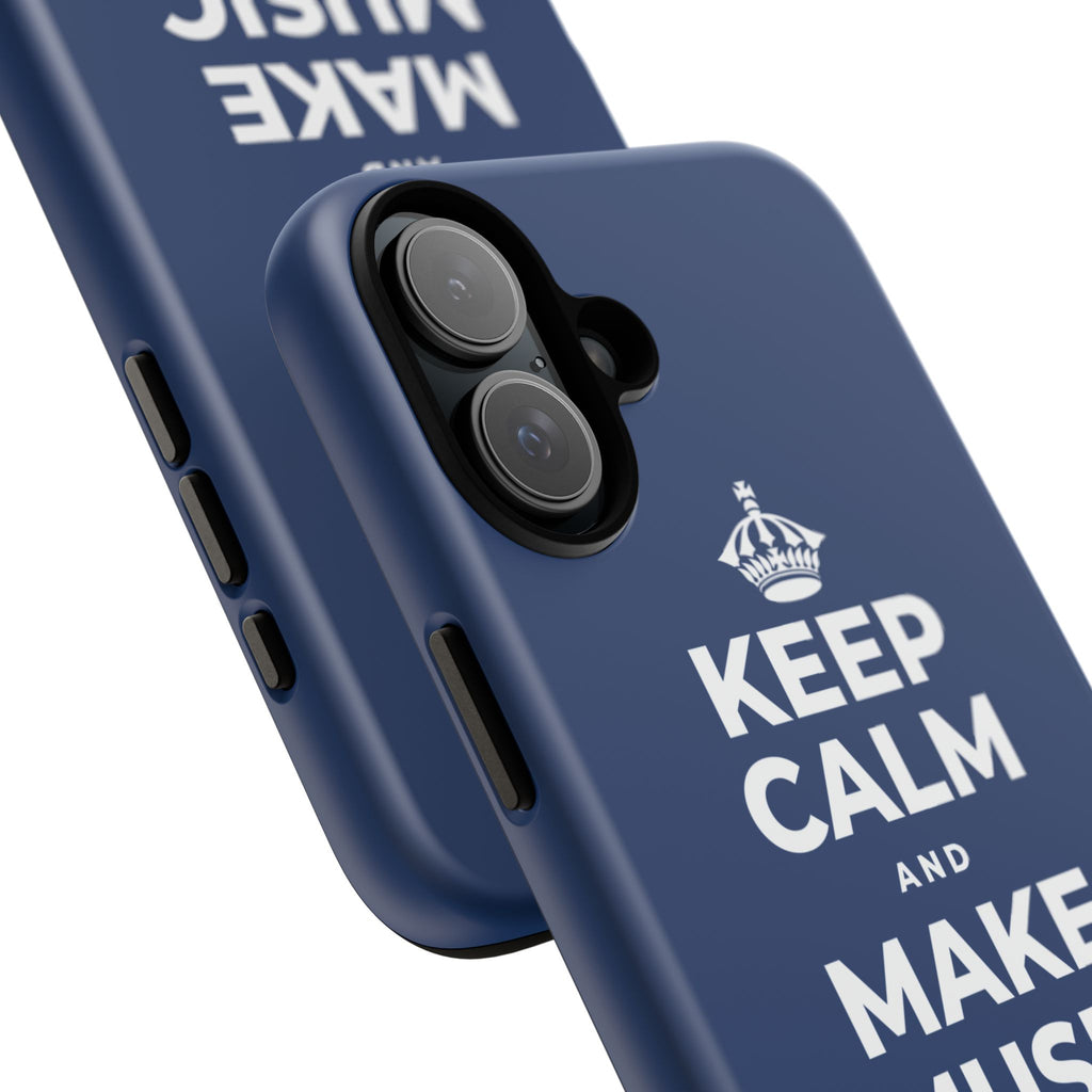 KEEP CALM AND MAKE MUSIC THAT HEALS Phone Case