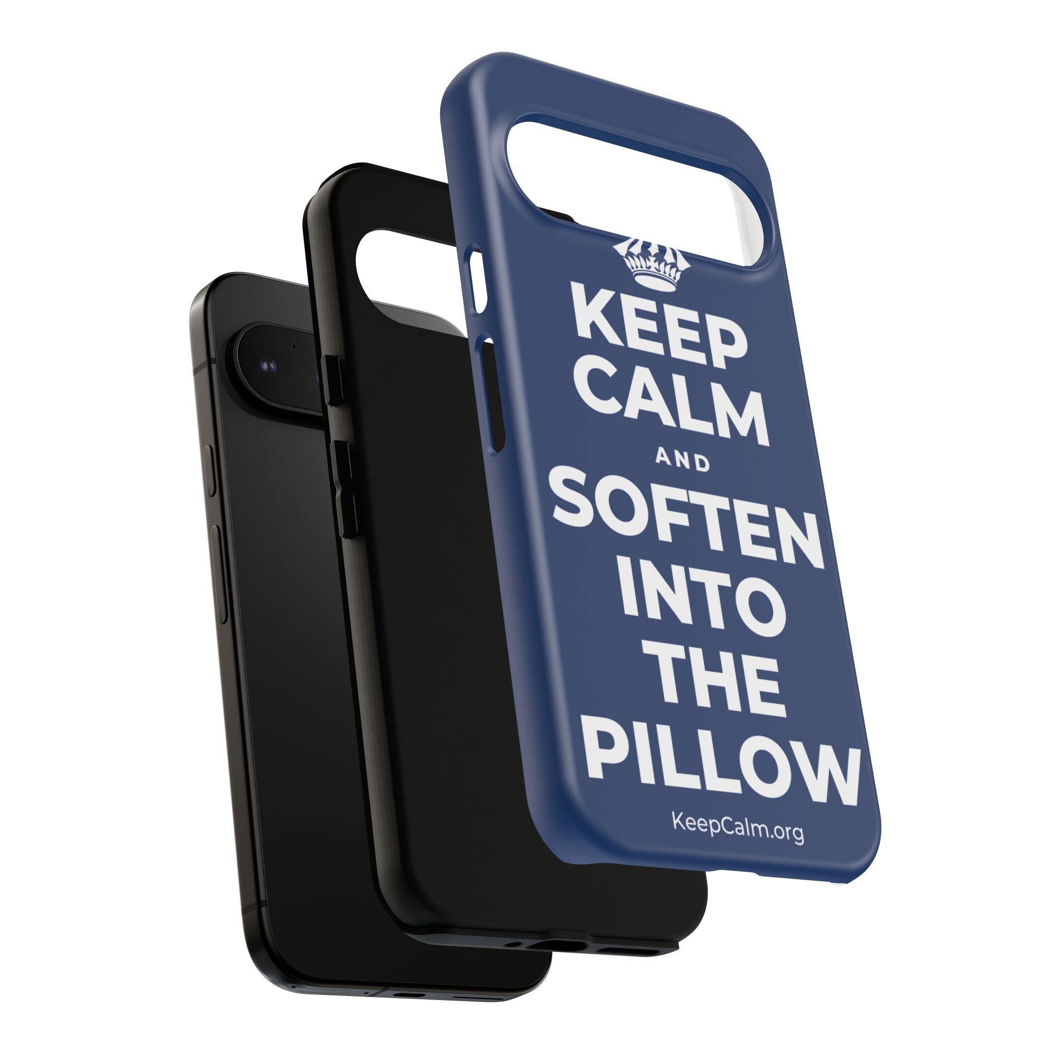 KEEP CALM AND SOFTEN INTO THE PILLOW Phone Case