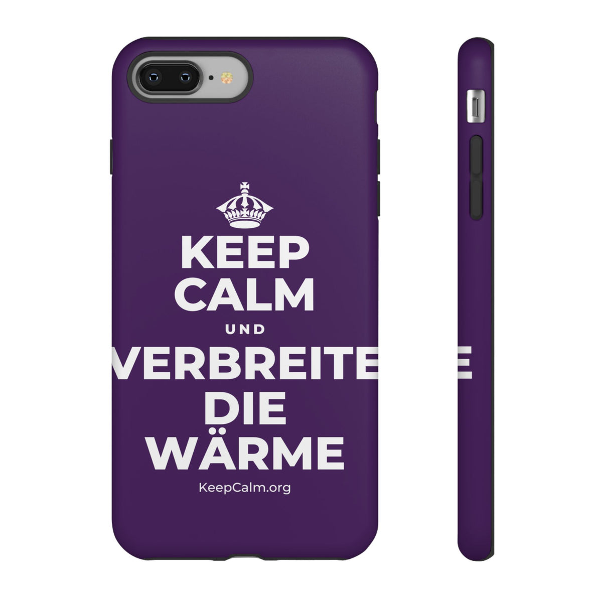KEEP CALM UND VERBREITE DIE WÄRME Phone Case