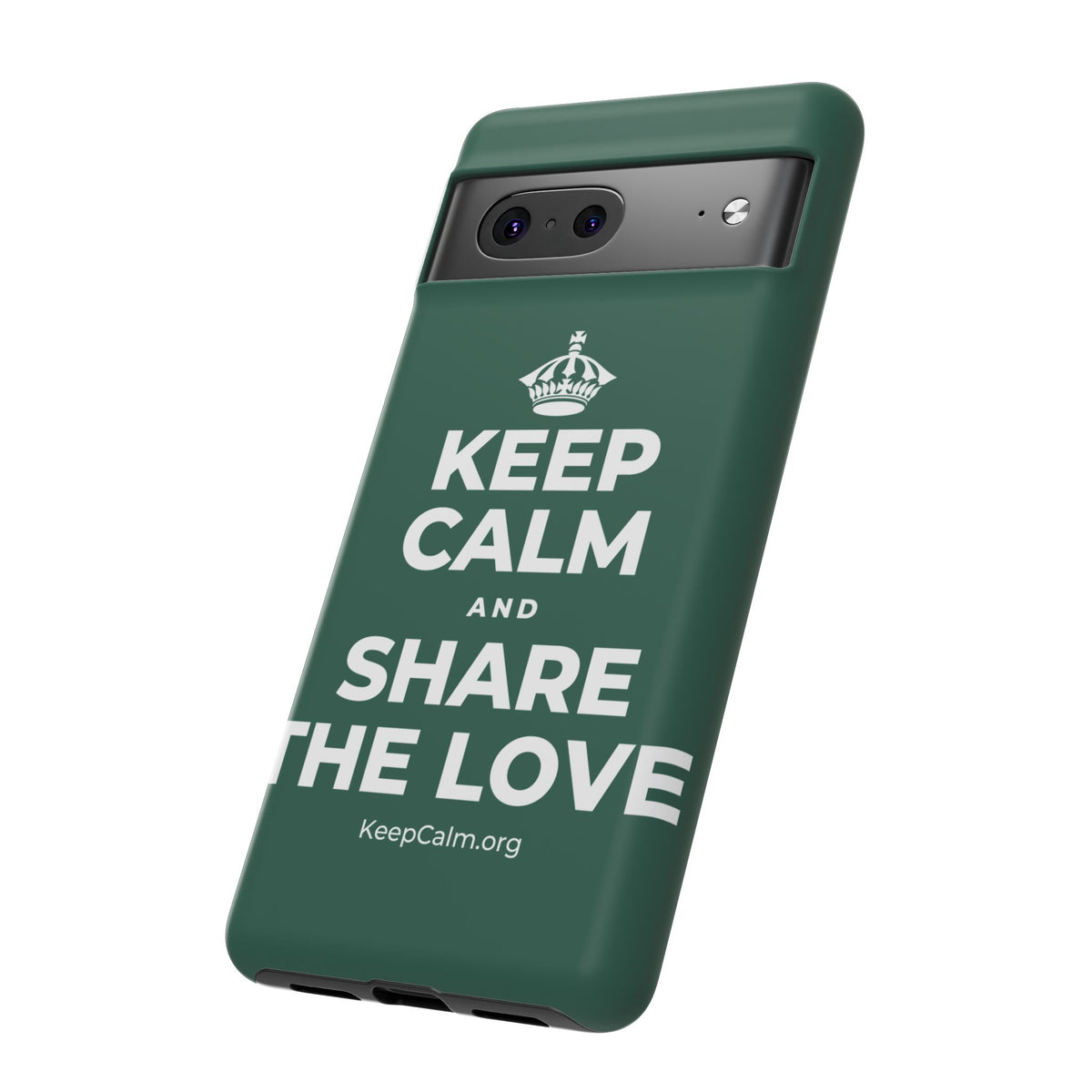 KEEP CALM AND SHARE THE LOVE Phone Case
