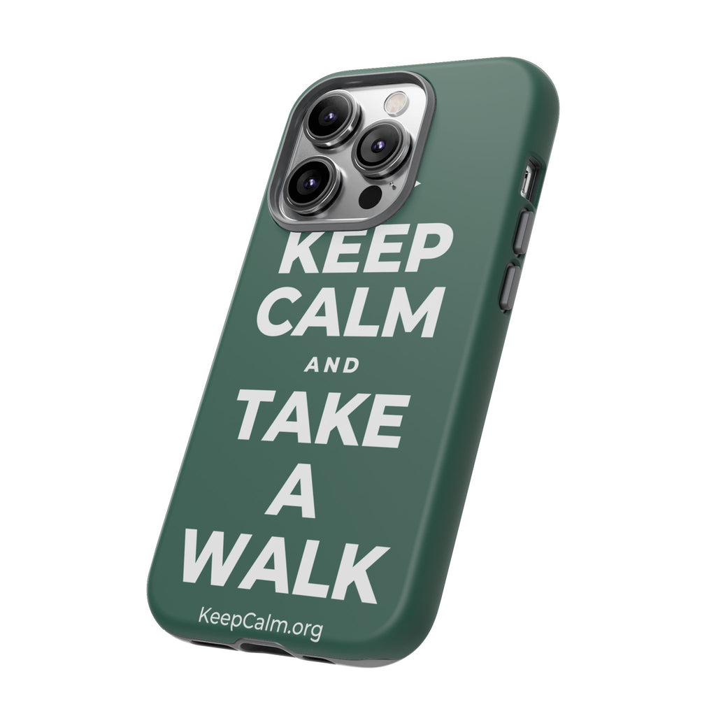 KEEP CALM AND TAKE A WALK Phone Case