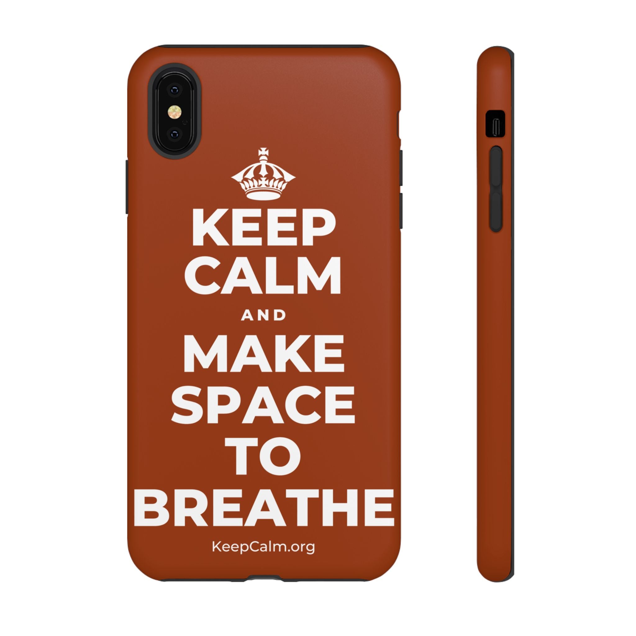 KEEP CALM AND MAKE SPACE TO BREATHE Phone Case