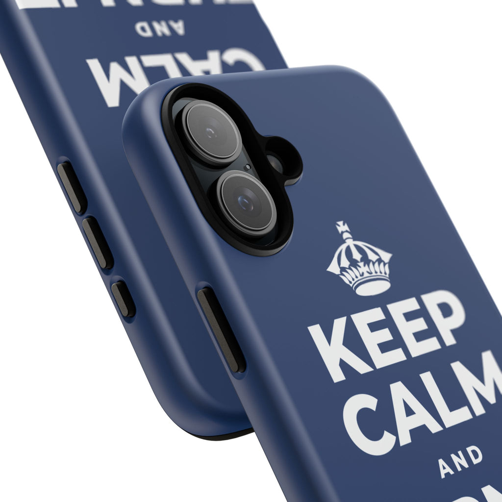 KEEP CALM AND TURN IT UP Phone Case
