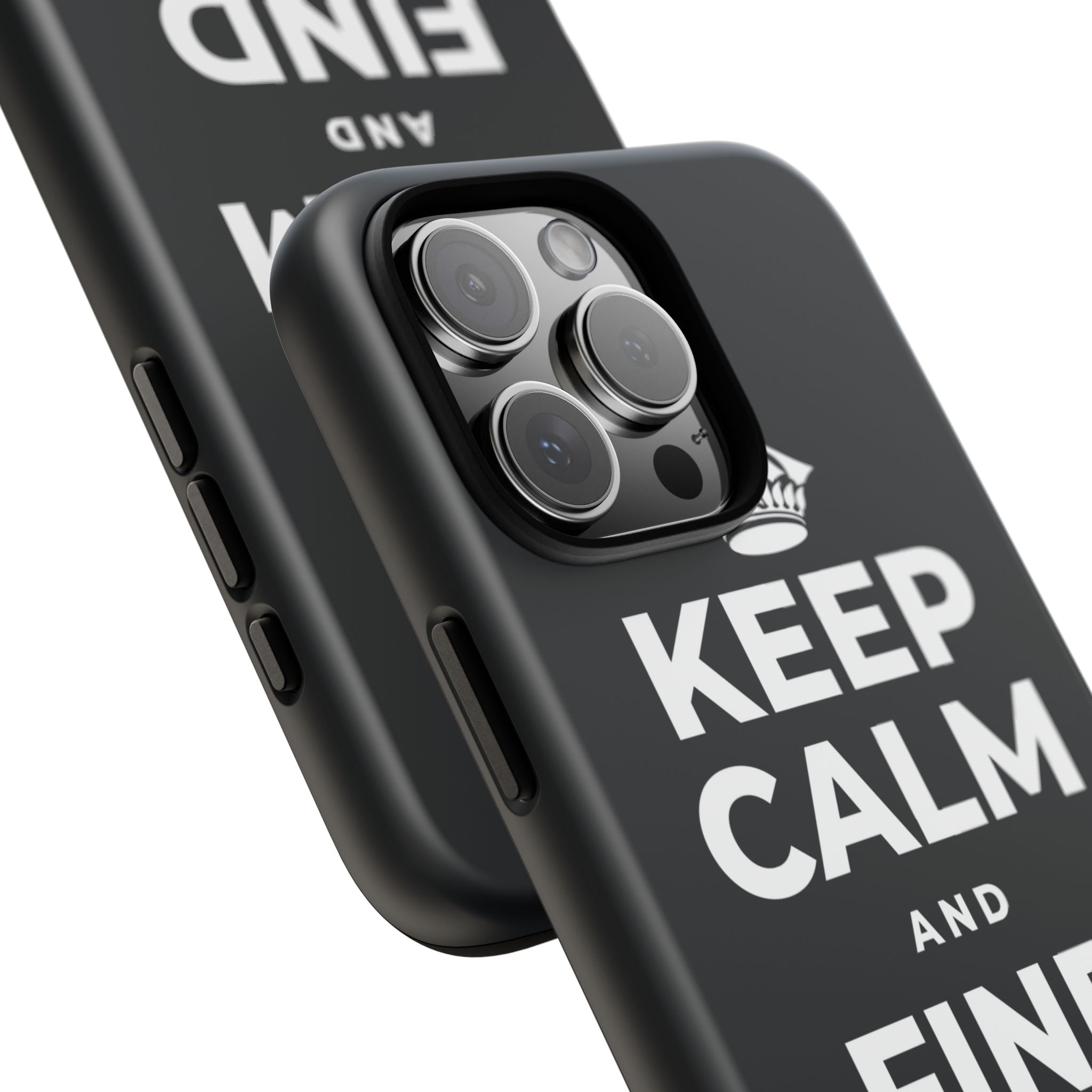 KEEP CALM AND FIND YOUR PEOPLE Phone Case (Dark)