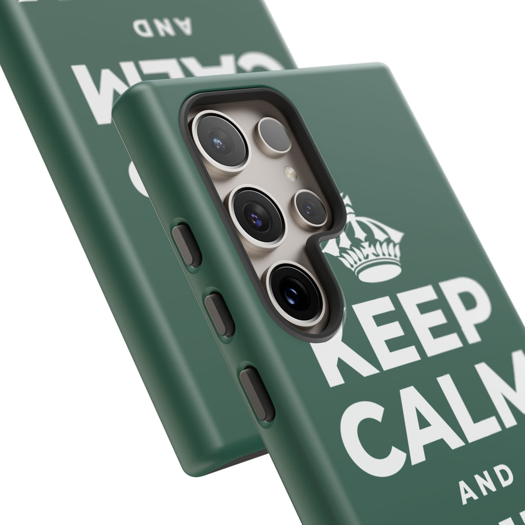 KEEP CALM AND DRINK WATER Phone Case