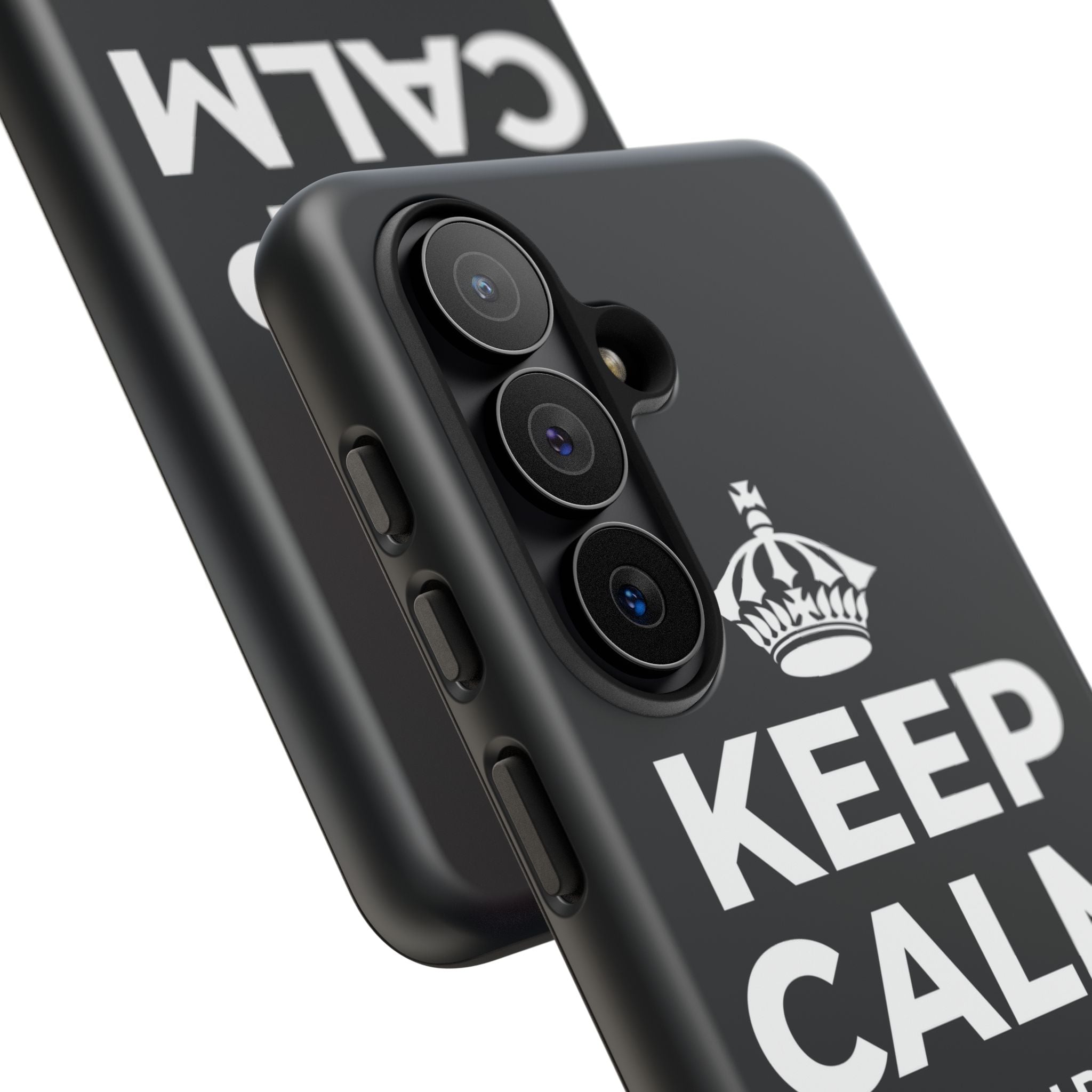KEEP CALM AND SHINE Phone Case (Dark)