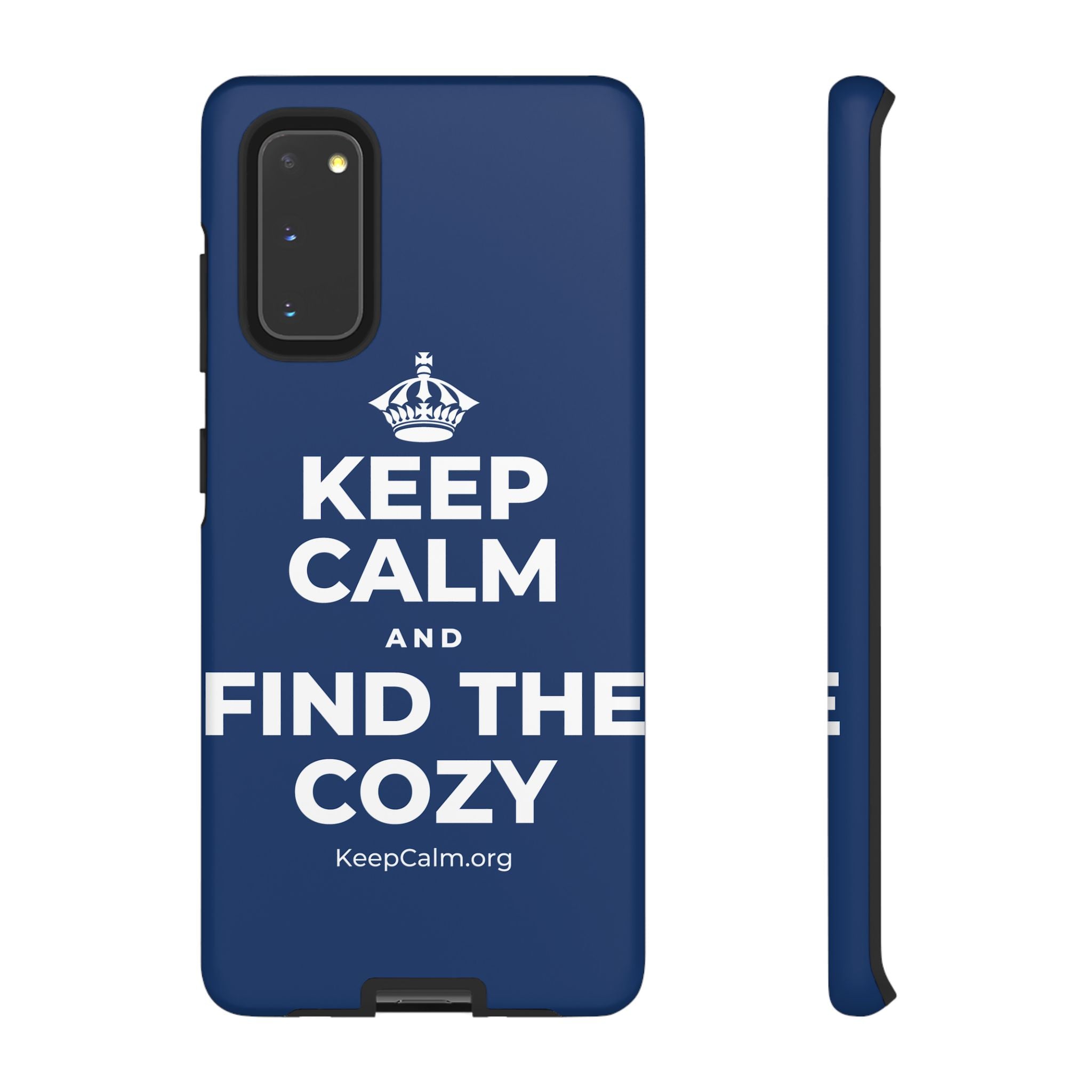 KEEP CALM AND FIND THE COZY Phone Case