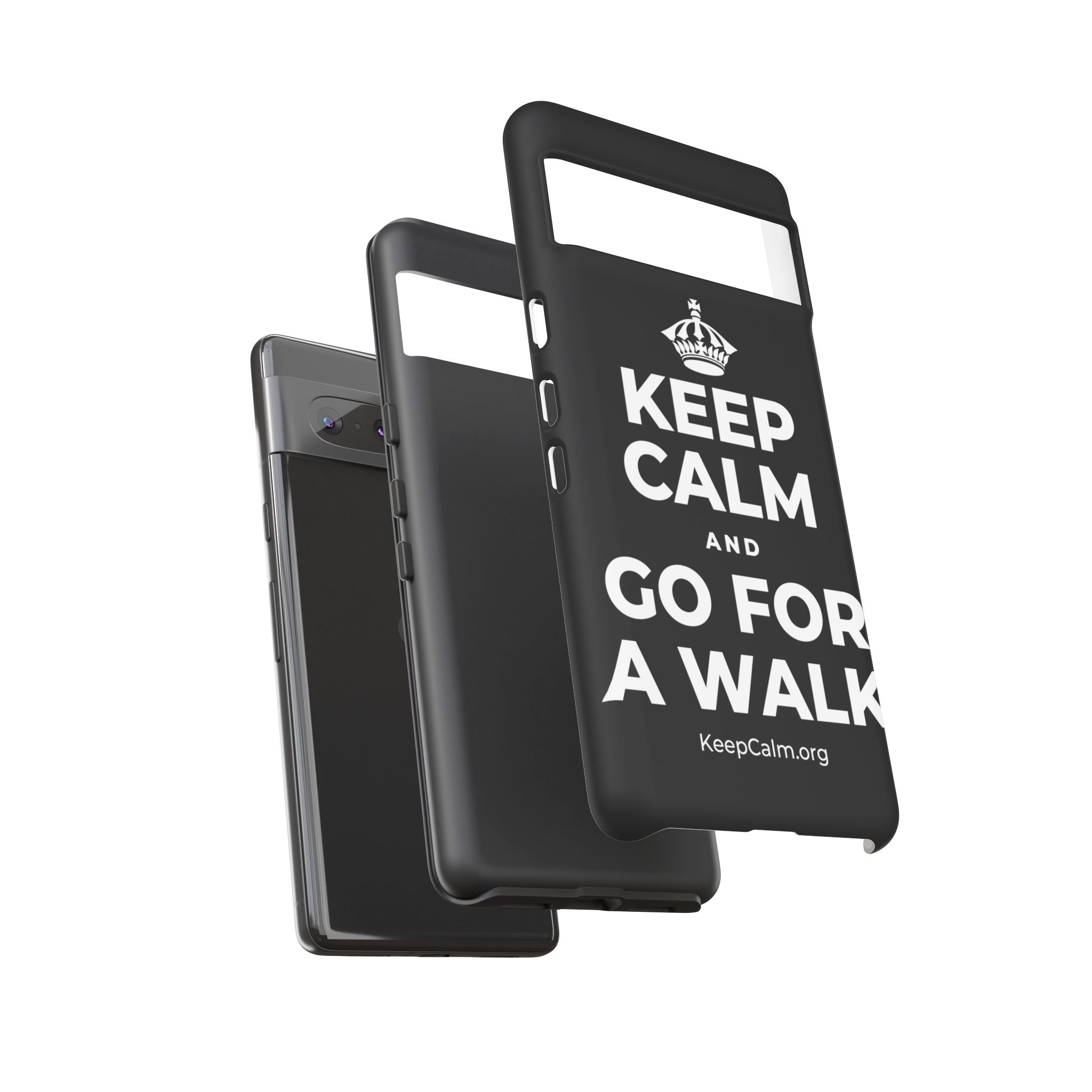 KEEP CALM AND GO FOR A WALK Phone Case