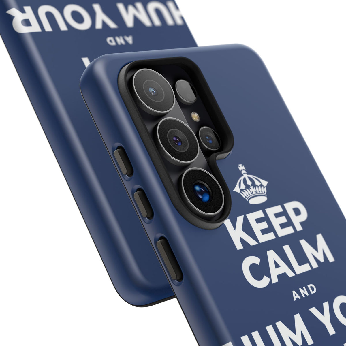 KEEP CALM AND HUM YOUR FAVORITE TUNE Phone Case