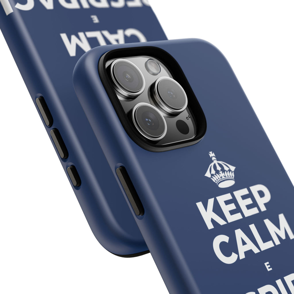 KEEP CALM E RESPIRACI SOPRA Phone Case