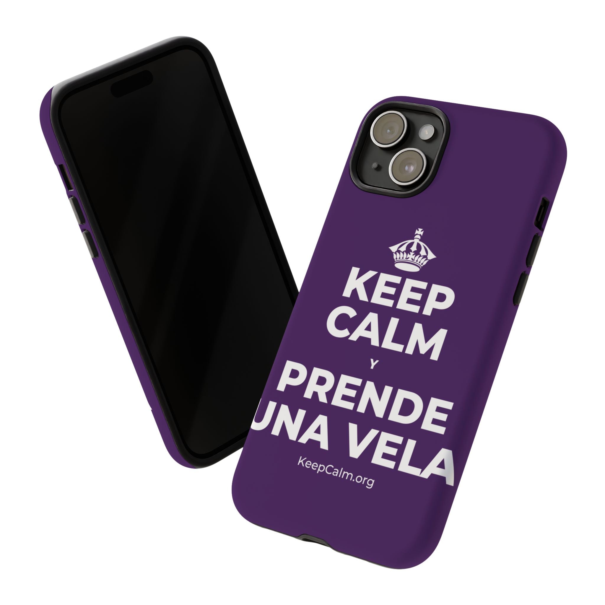 KEEP CALM Y PRENDE UNA VELA Phone Case