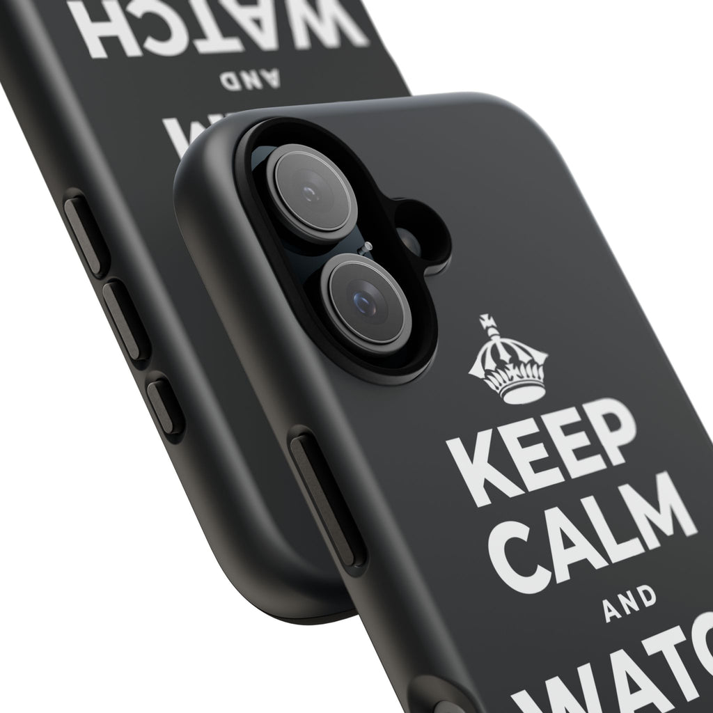 KEEP CALM AND WATCH THEM GROW Phone Case (Dark)