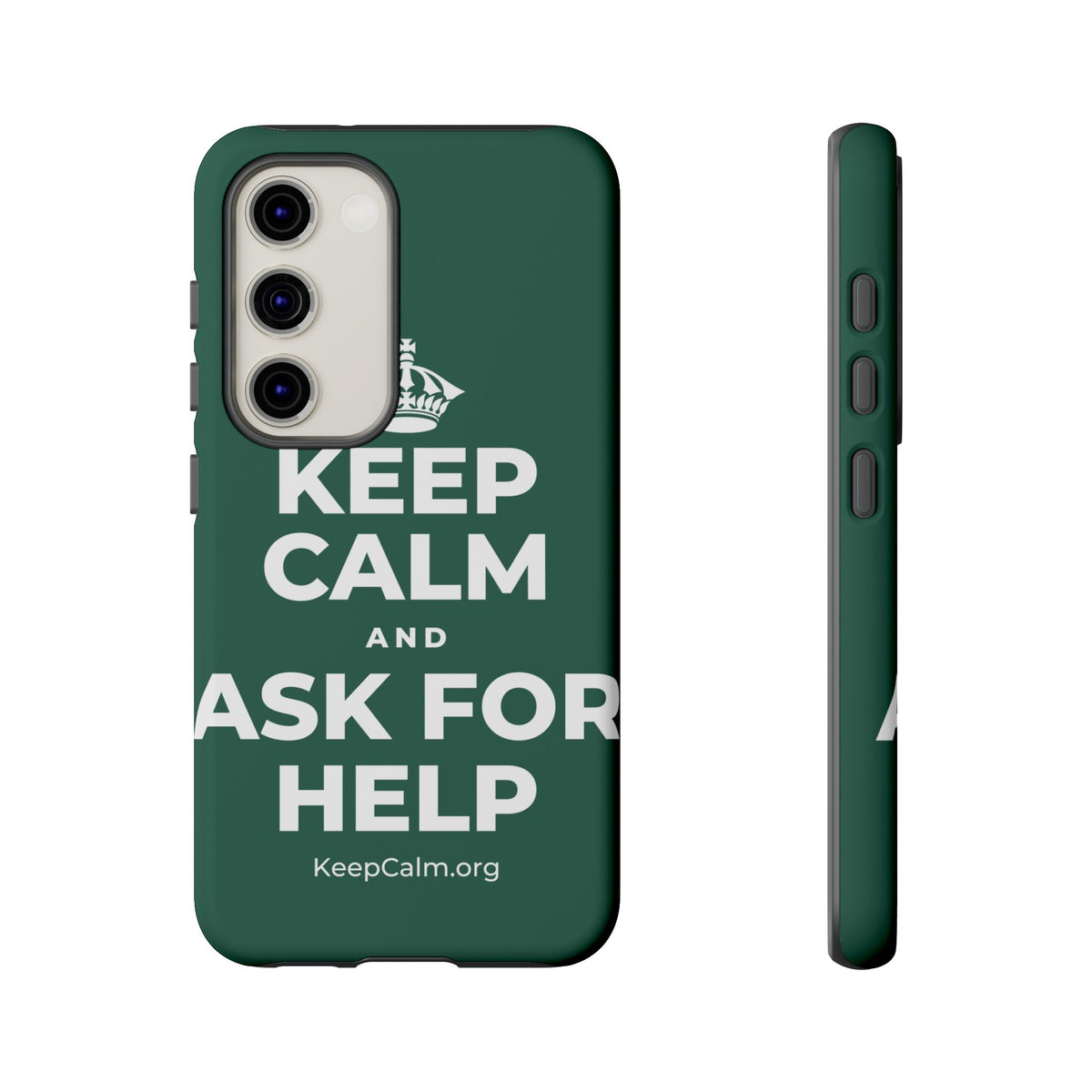 KEEP CALM AND ASK FOR HELP Phone Case