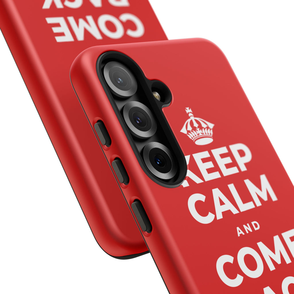 KEEP CALM AND COME BACK TO NOW Phone Case