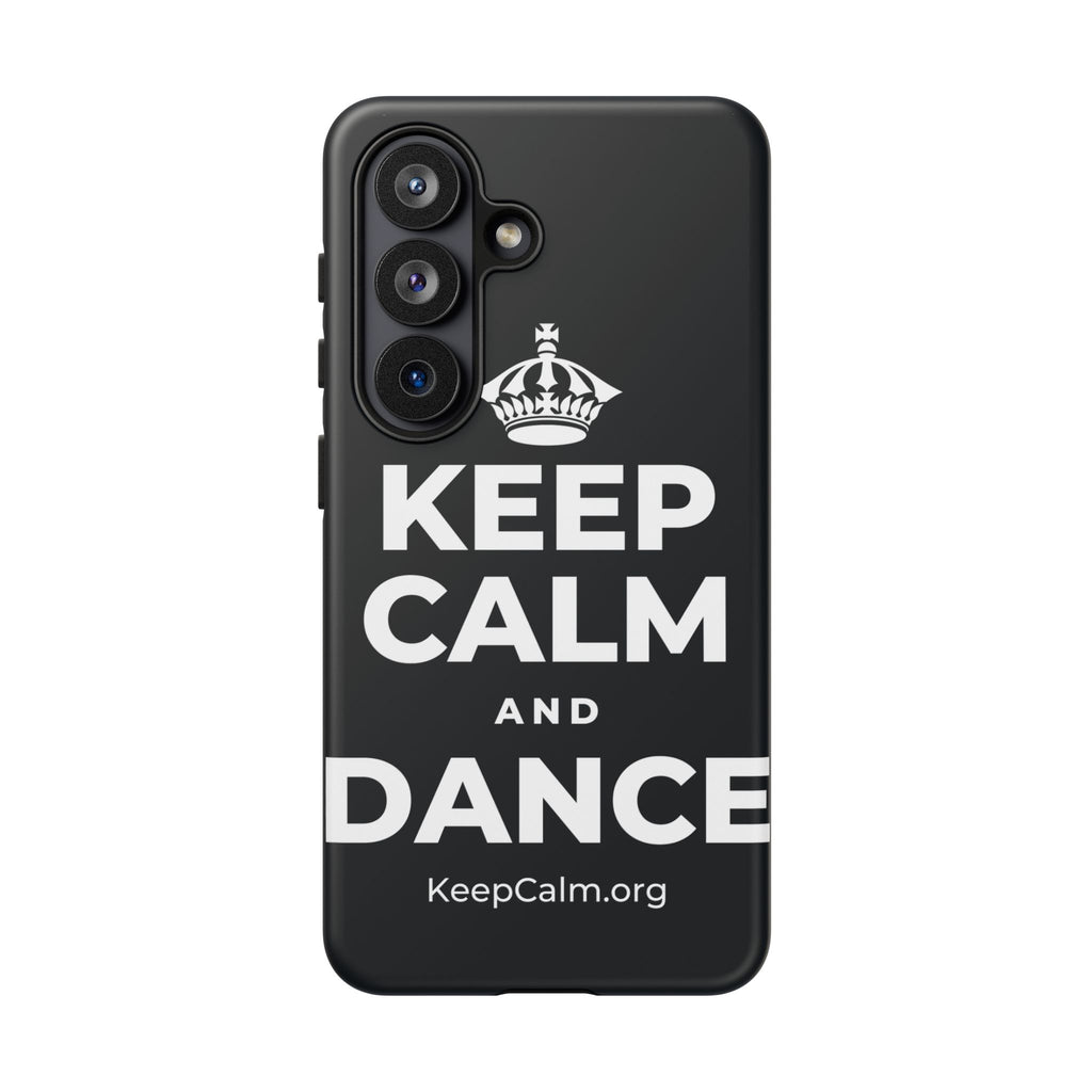 KEEP CALM AND DANCE Phone Case (Dark)