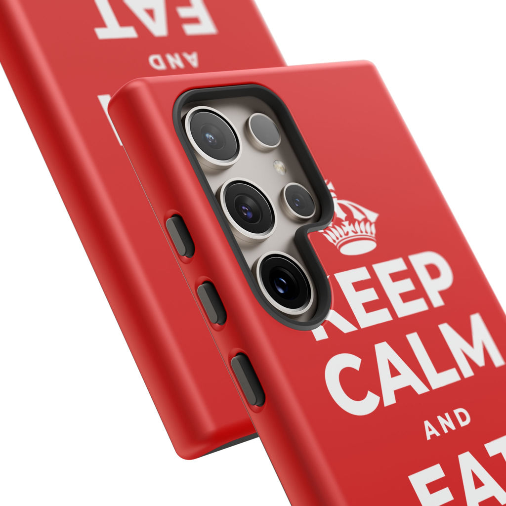 KEEP CALM AND EAT THE SNACK Phone Case