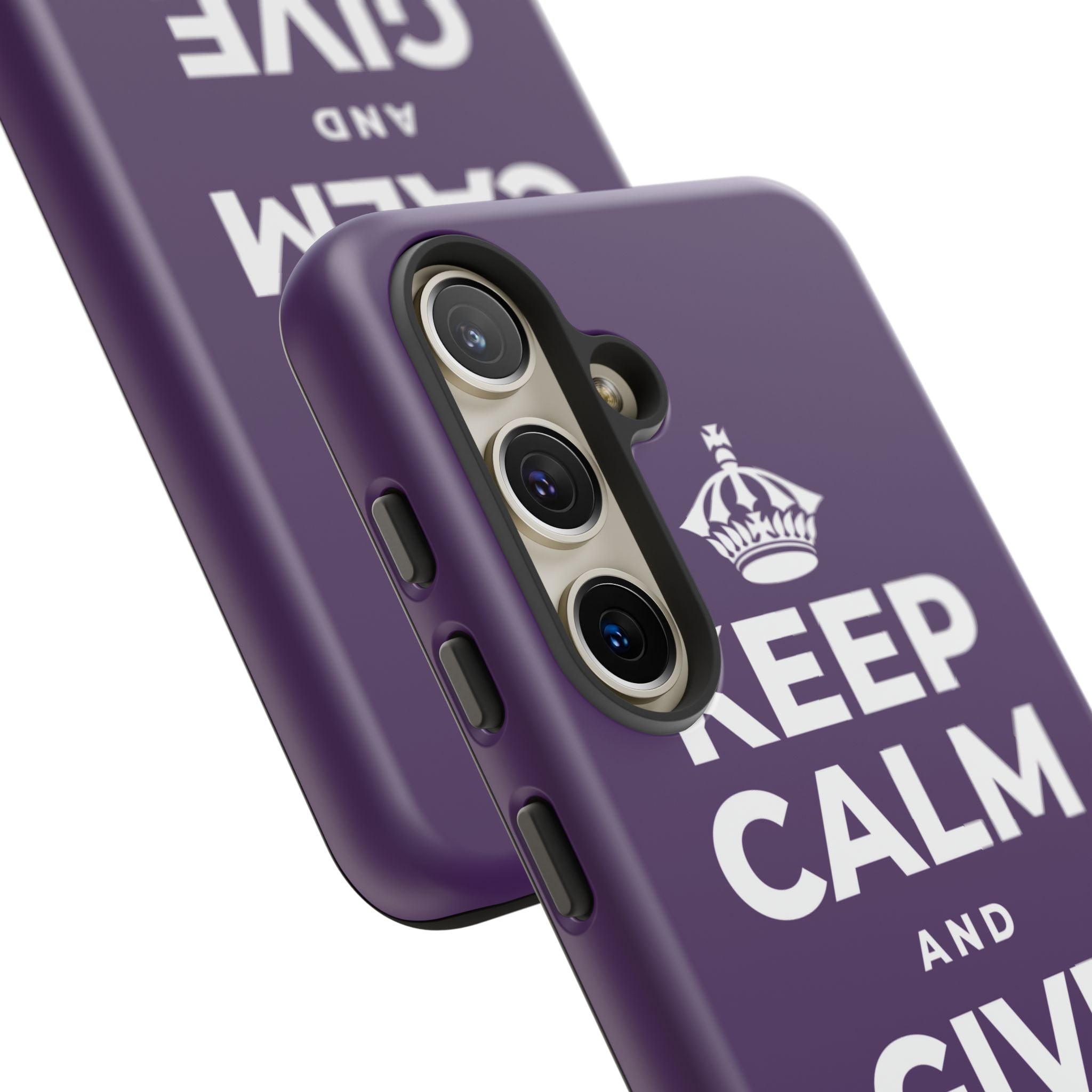 KEEP CALM AND GIVE THANKS DAILY Phone Case