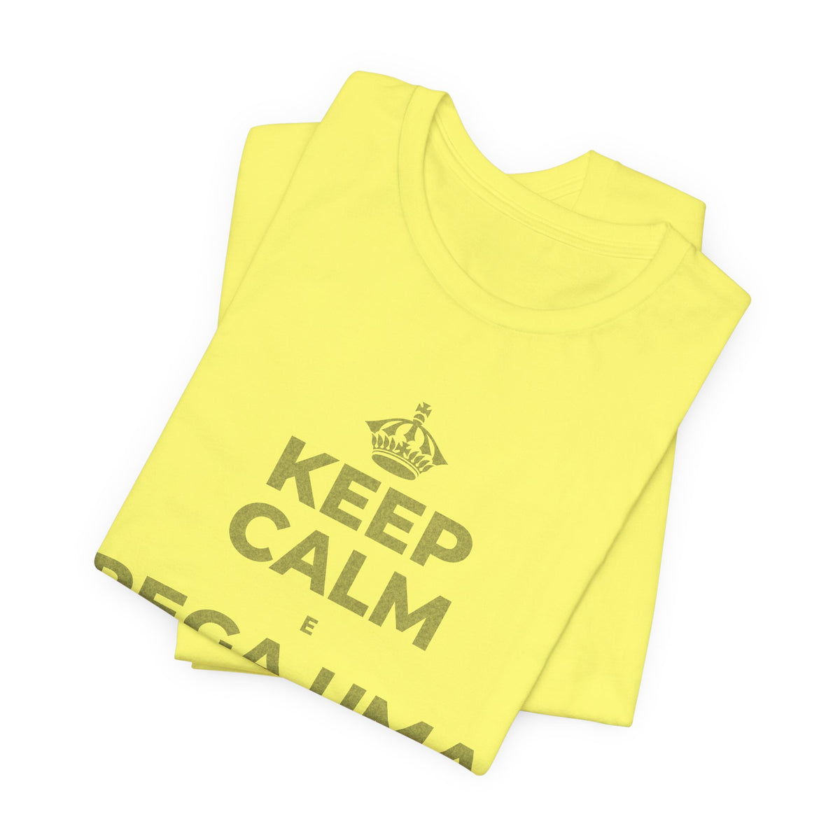 KEEP CALM E PEGA UMA AULA DE CADA VEZ T-Shirt (Soft Cream–Heather Mauve)