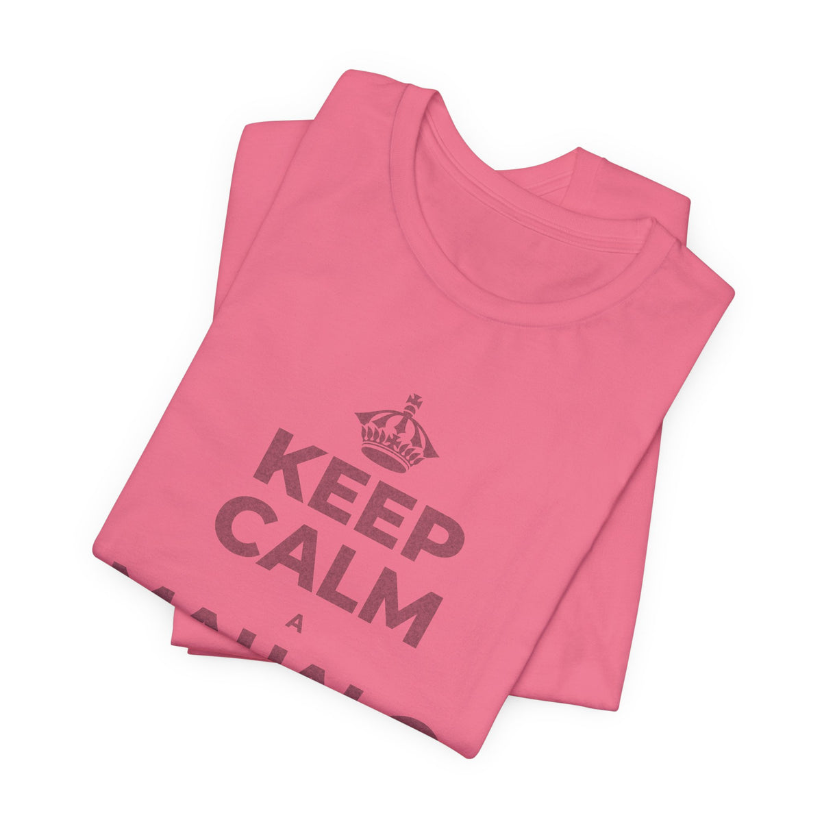 KEEP CALM A MAHALO NO KĒIA WĀ T-Shirt (Military Green–Autumn)