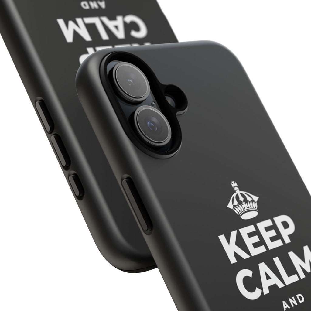 KEEP CALM AND UNCLENCH Phone Case