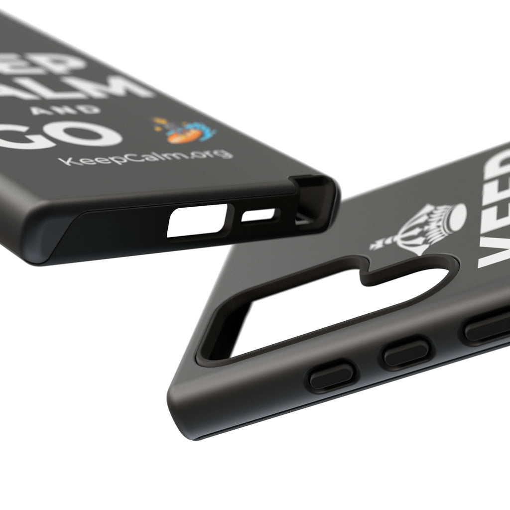 KEEP CALM AND GO 🏄 Phone Case