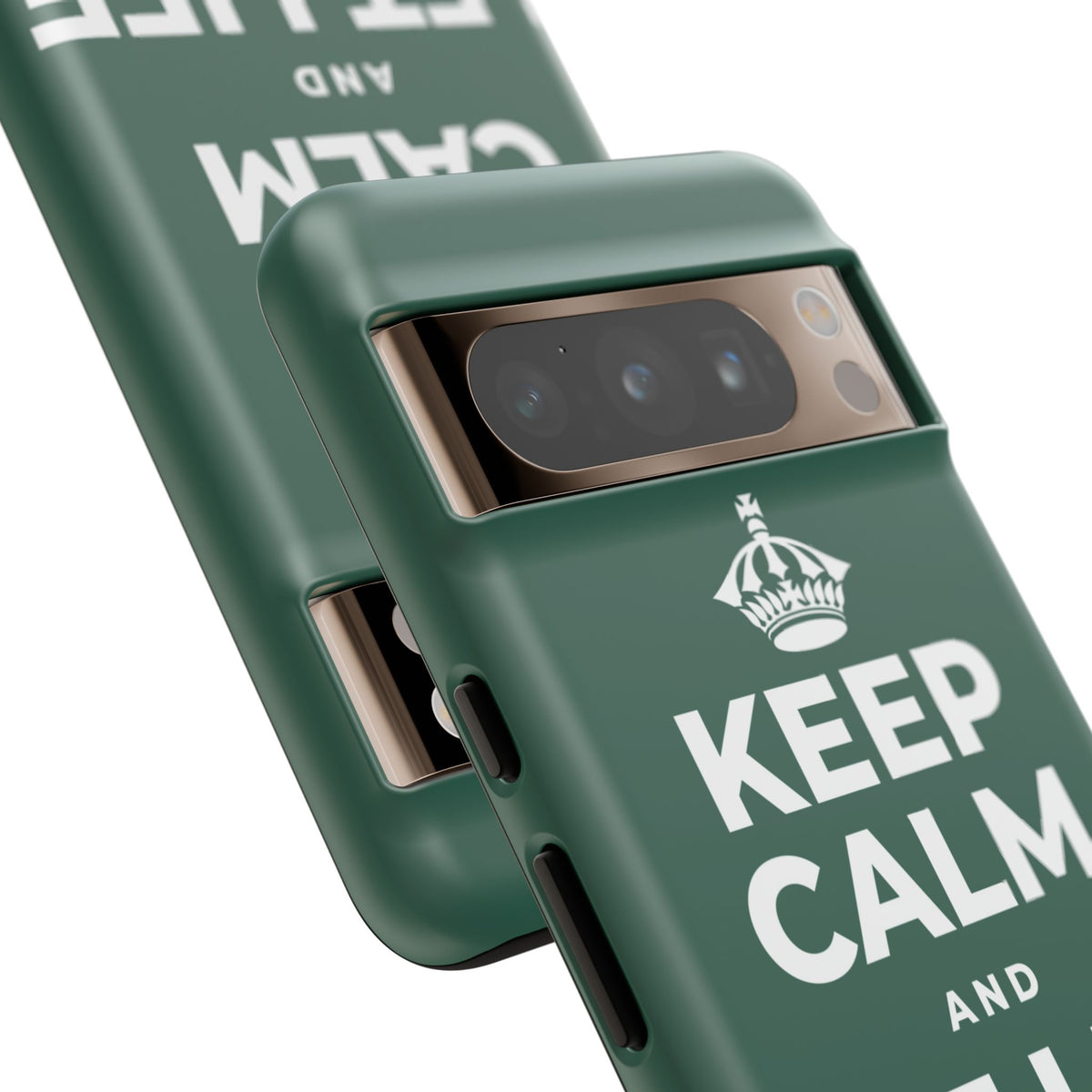 KEEP CALM AND LET LIFE HAPPEN Phone Case