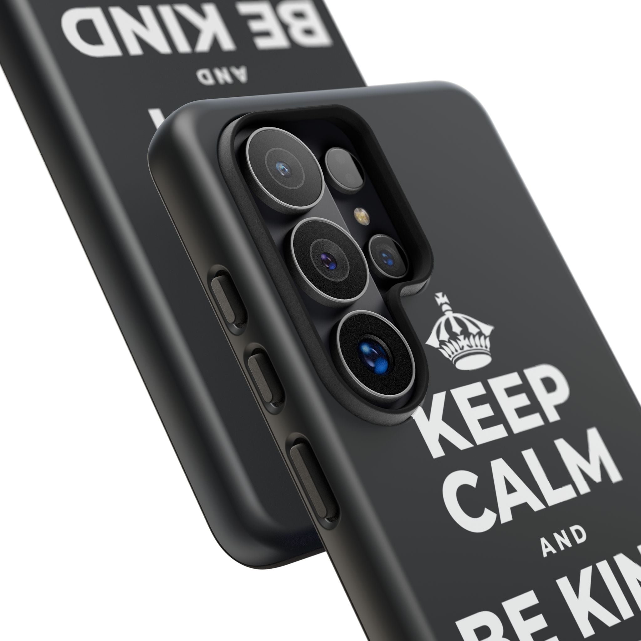 KEEP CALM AND BE KIND TO YOURSELF Phone Case (Dark)