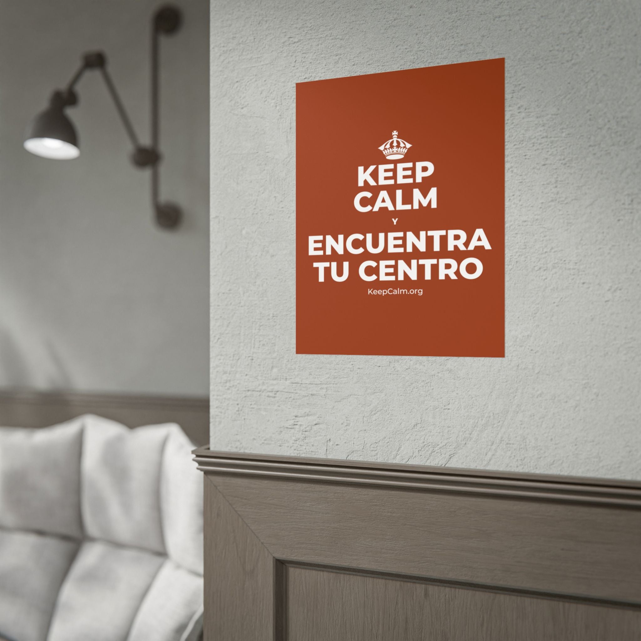 KEEP CALM Y ENCUENTRA TU CENTRO Poster