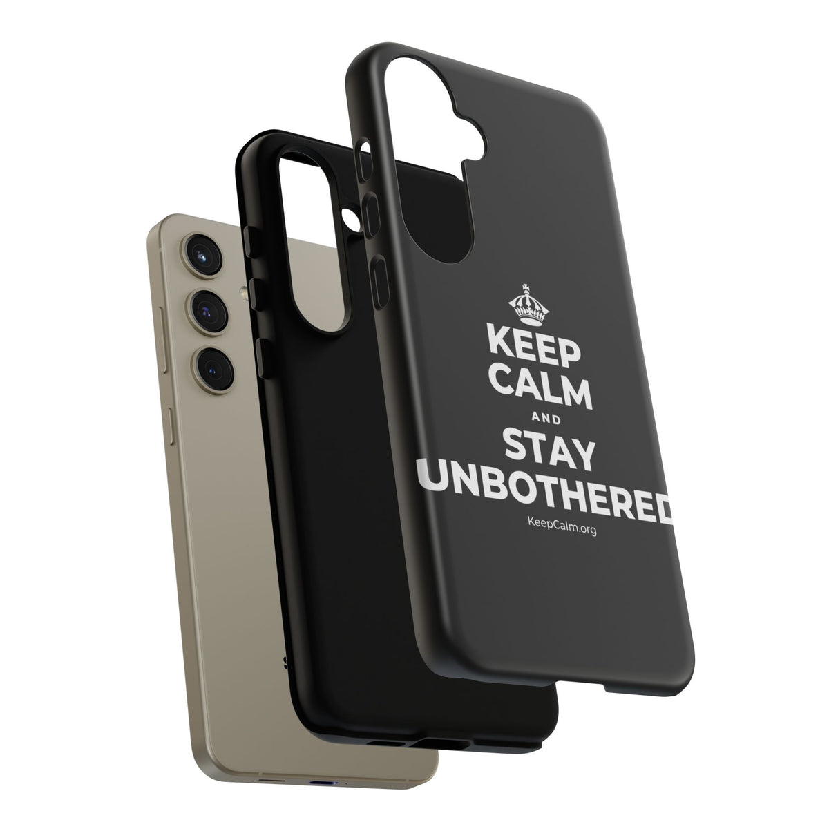 KEEP CALM AND STAY UNBOTHERED Phone Case