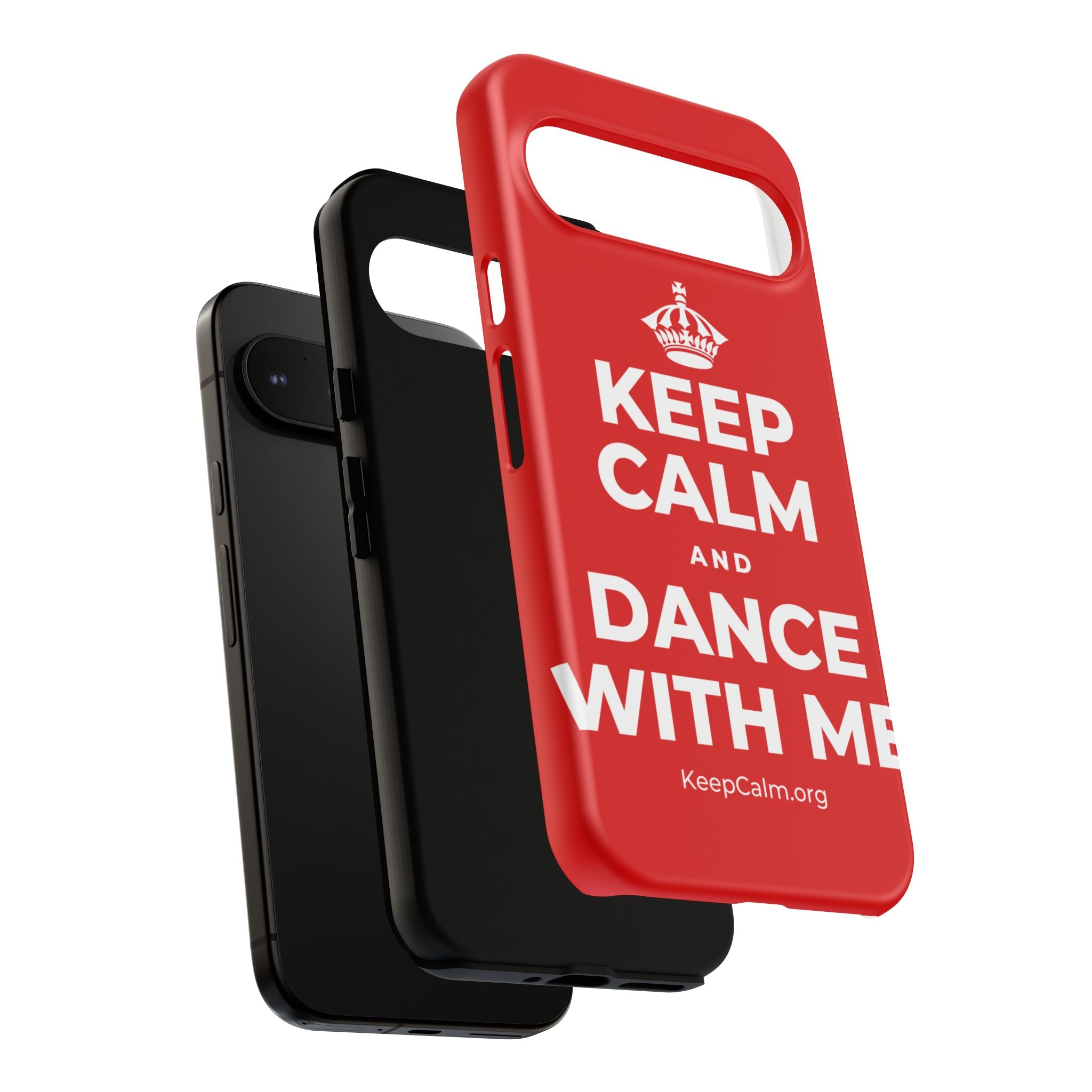 KEEP CALM AND DANCE WITH ME Phone Case