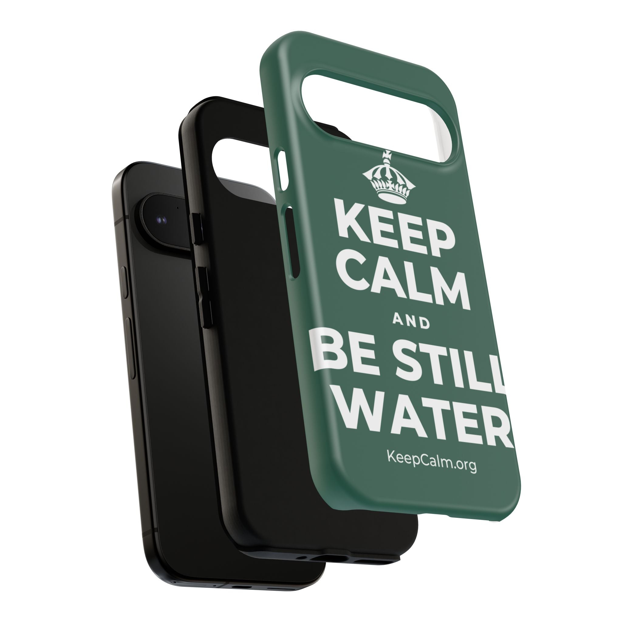 KEEP CALM AND BE STILL WATER Phone Case