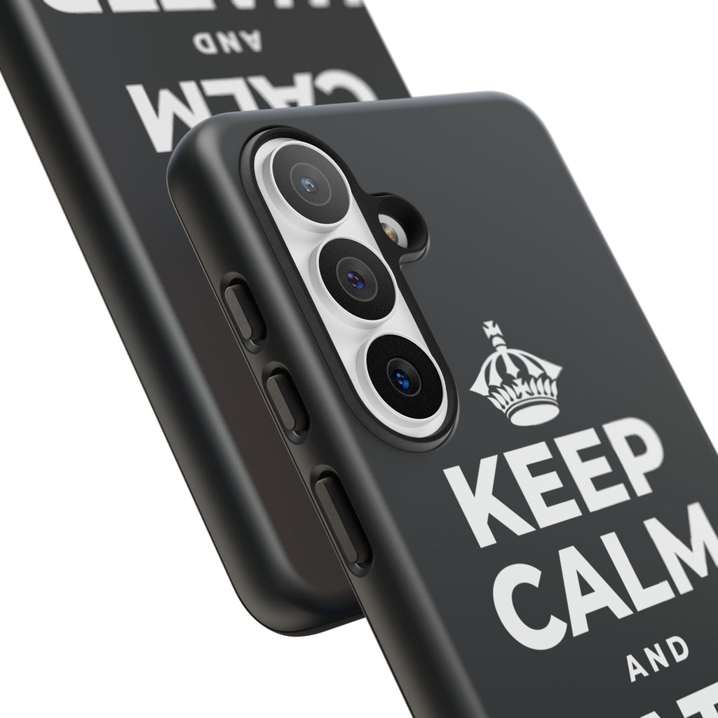 KEEP CALM AND WATER A PLANT Phone Case (Dark)