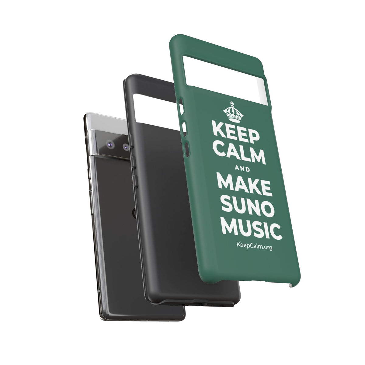 KEEP CALM AND MAKE SUNO MUSIC Phone Case