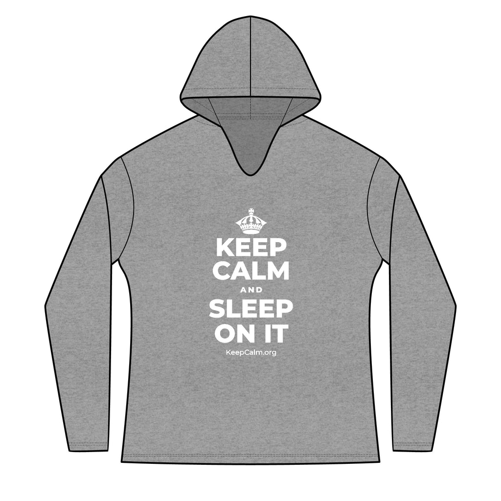 KEEP CALM AND SLEEP ON IT Women's Long Sleeve Hoodie