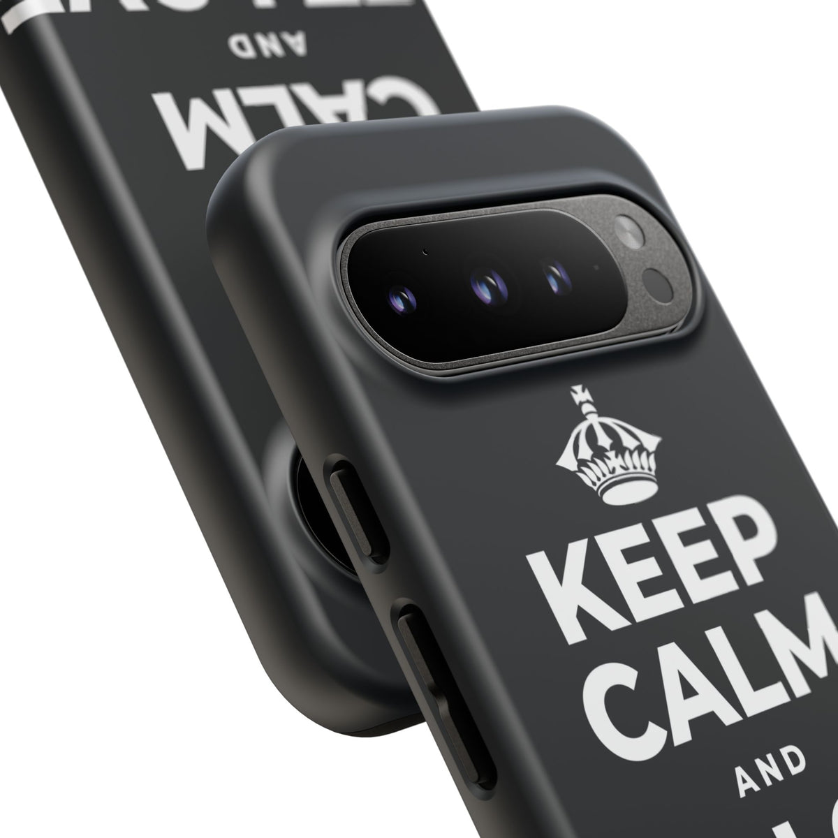 KEEP CALM AND LET LOVE FLOW Phone Case (Dark)