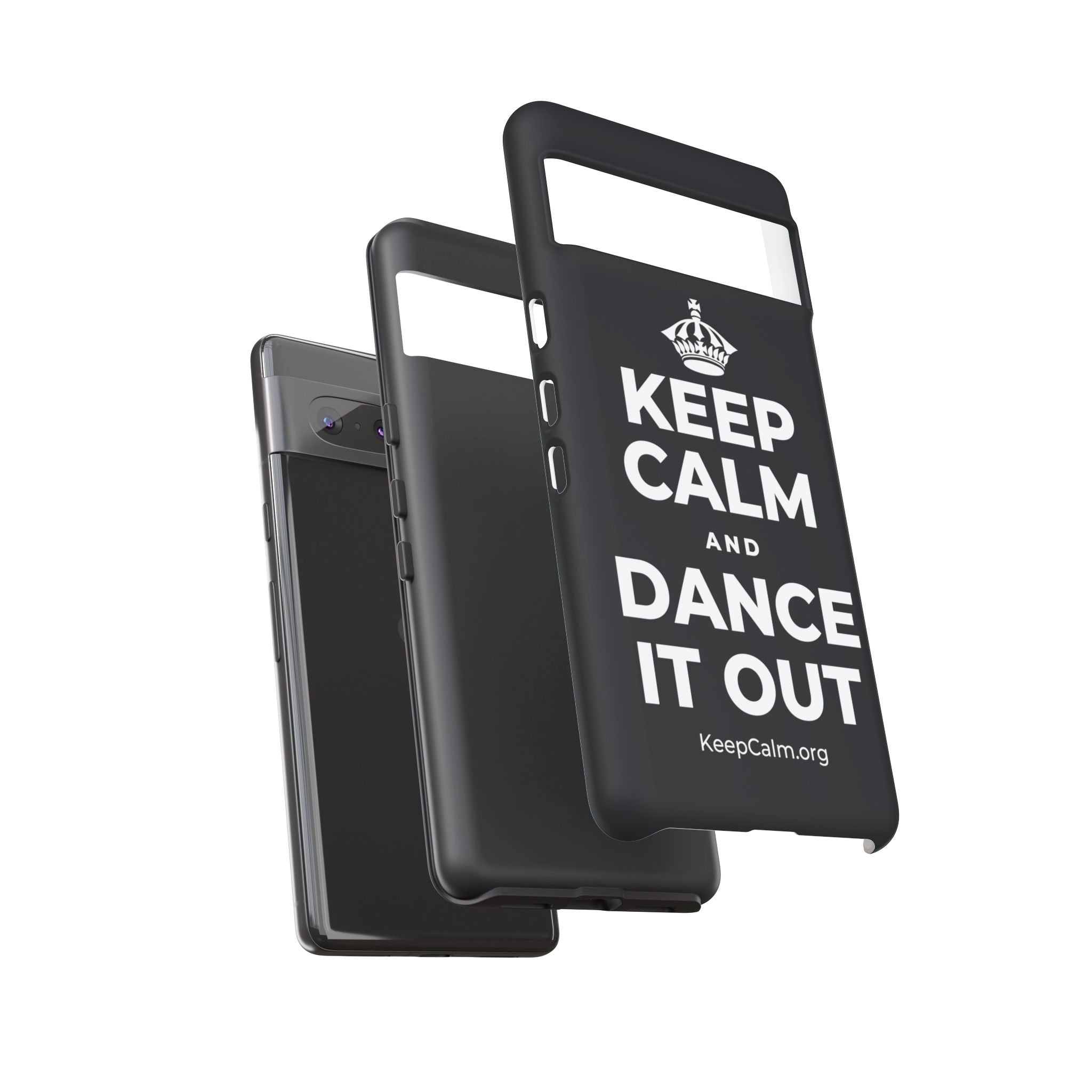 KEEP CALM AND DANCE IT OUT Phone Case (Dark)