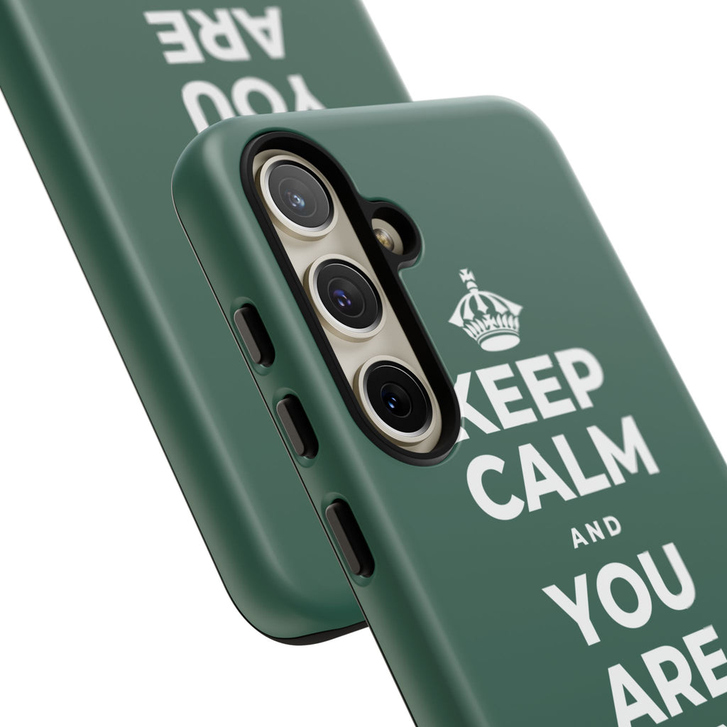KEEP CALM AND YOU ARE DOING GREAT TODAY Phone Case