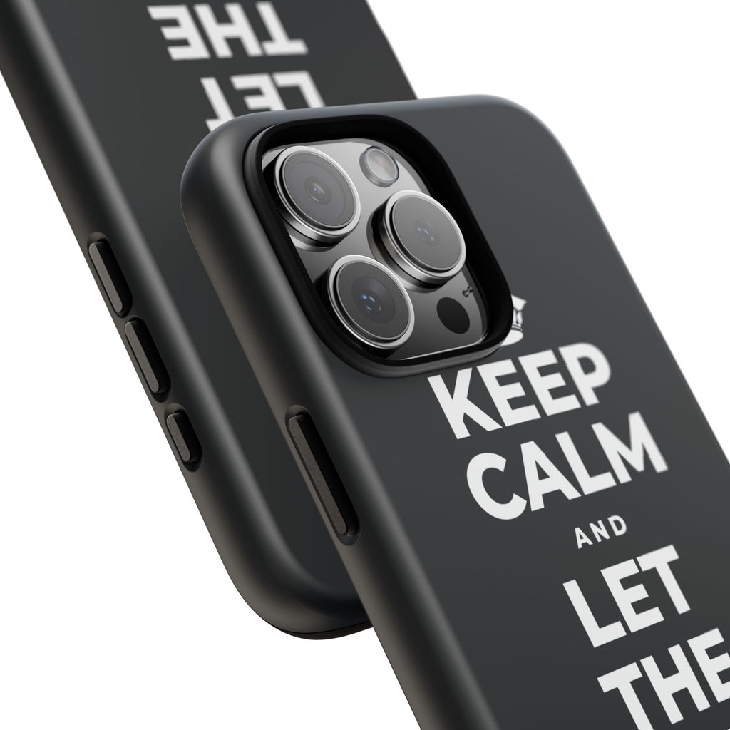 KEEP CALM AND LET THE TO-DO LIST WAIT Phone Case (Dark)