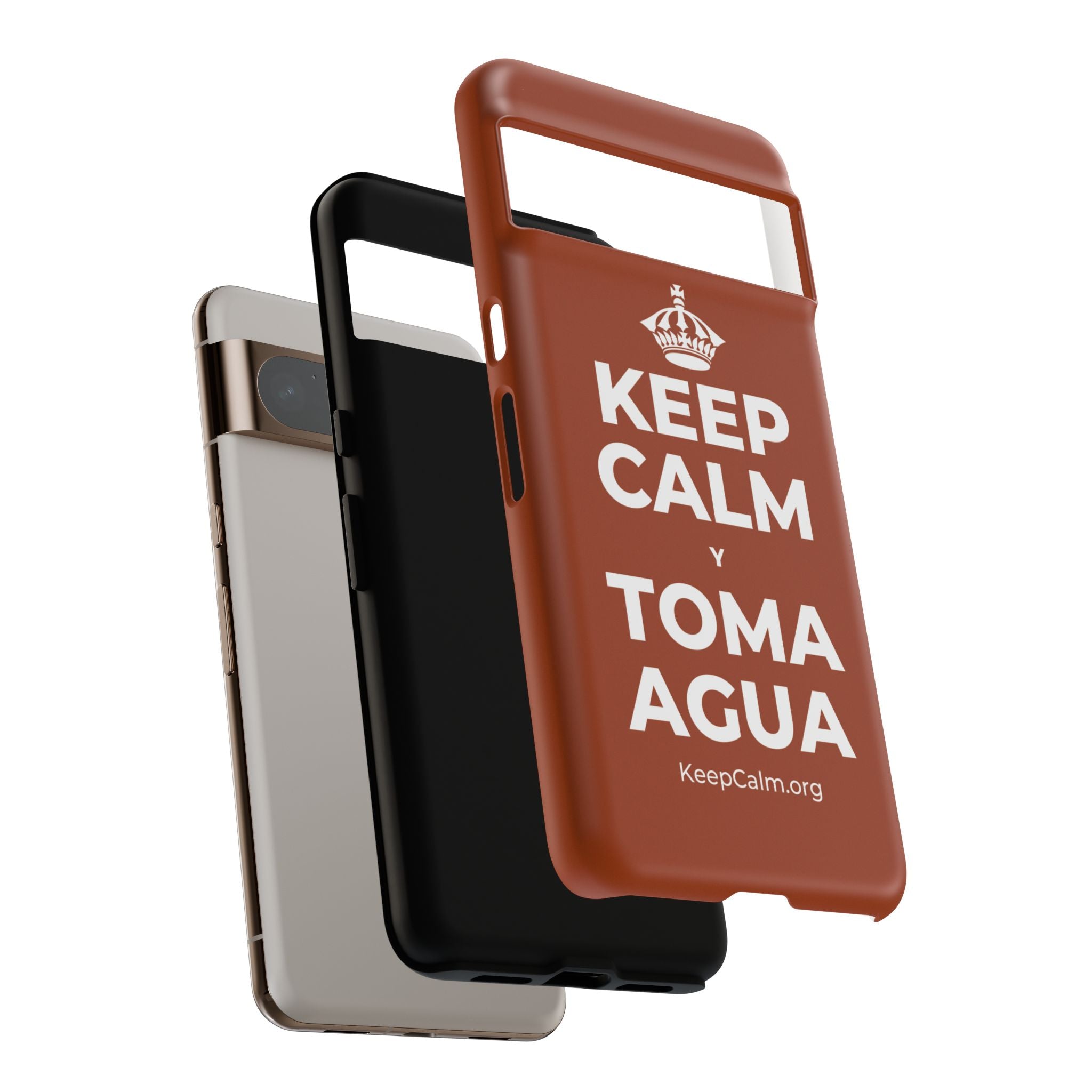 KEEP CALM Y TOMA AGUA Phone Case