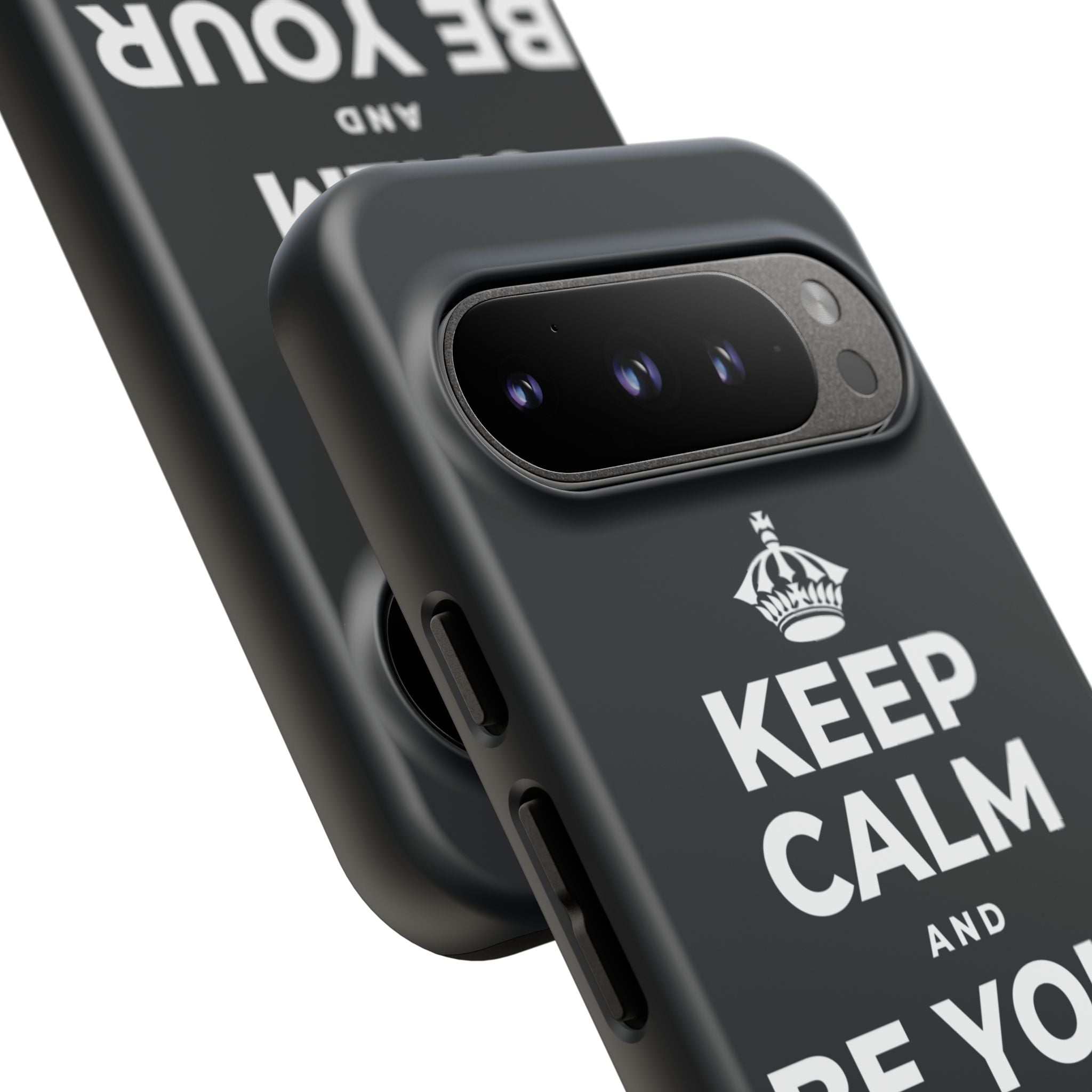 KEEP CALM AND BE YOUR OWN VALENTINE Phone Case (Dark)