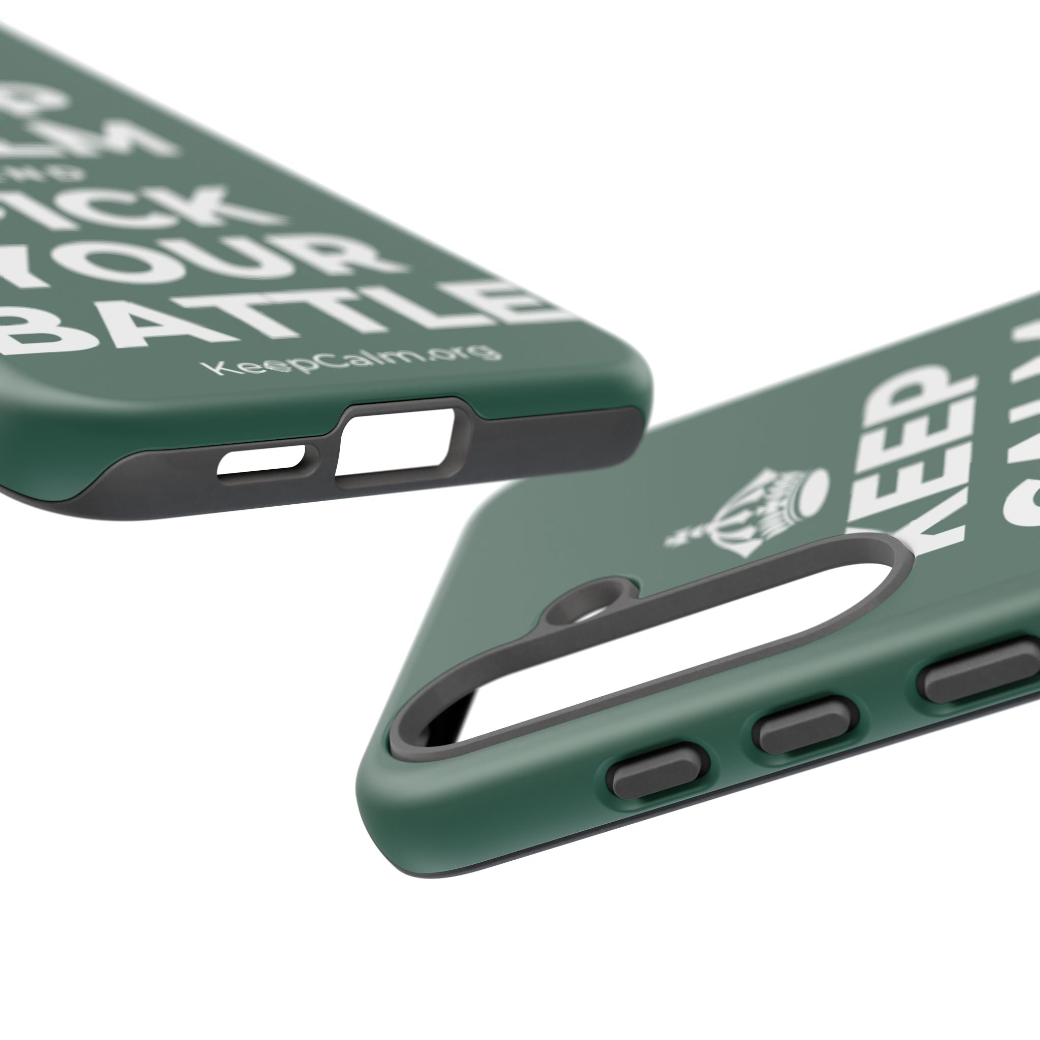 KEEP CALM AND PICK YOUR BATTLE Phone Case