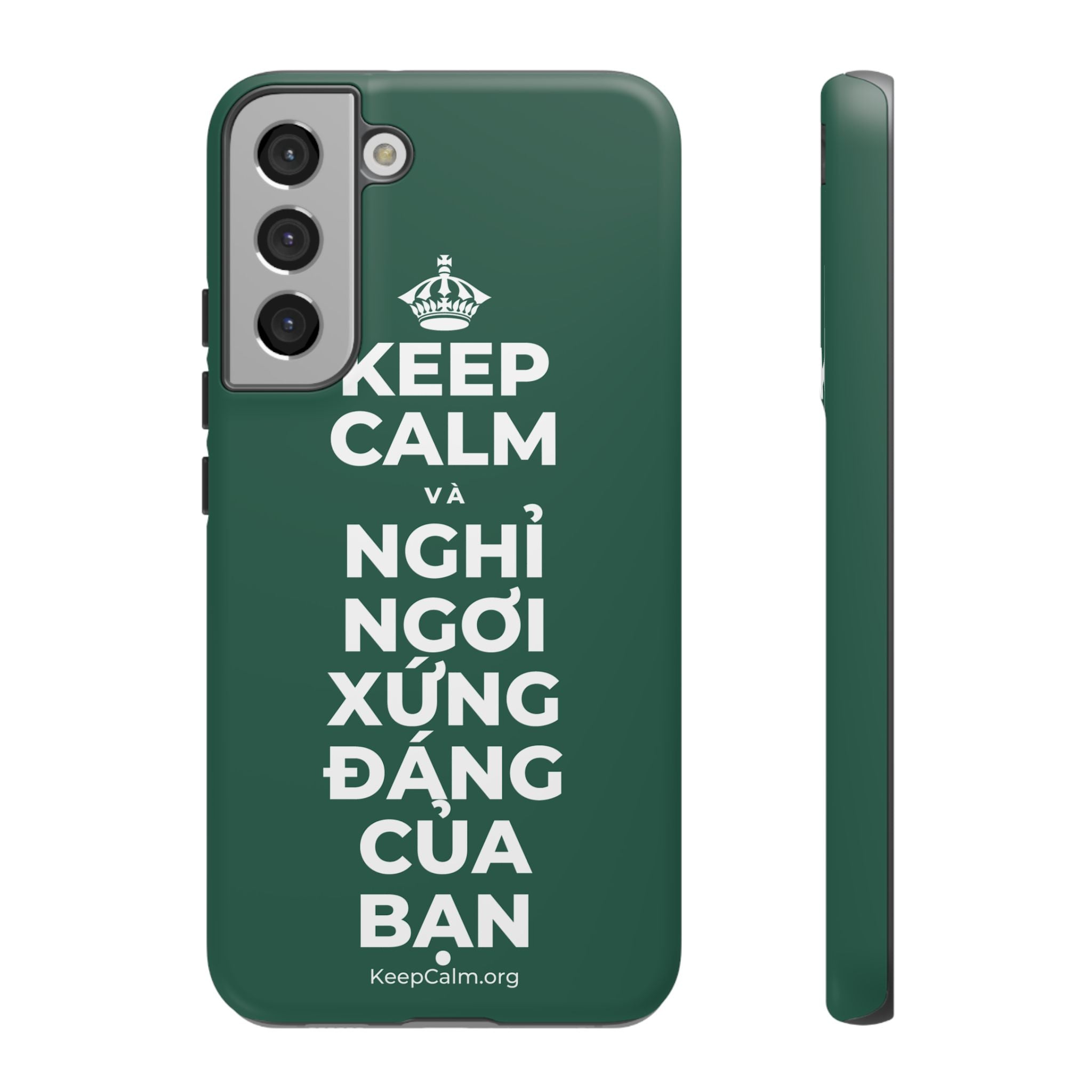 KEEP CALM VÀ NGHỈ NGƠI XỨNG ĐÁNG CỦA BẠN Phone Case